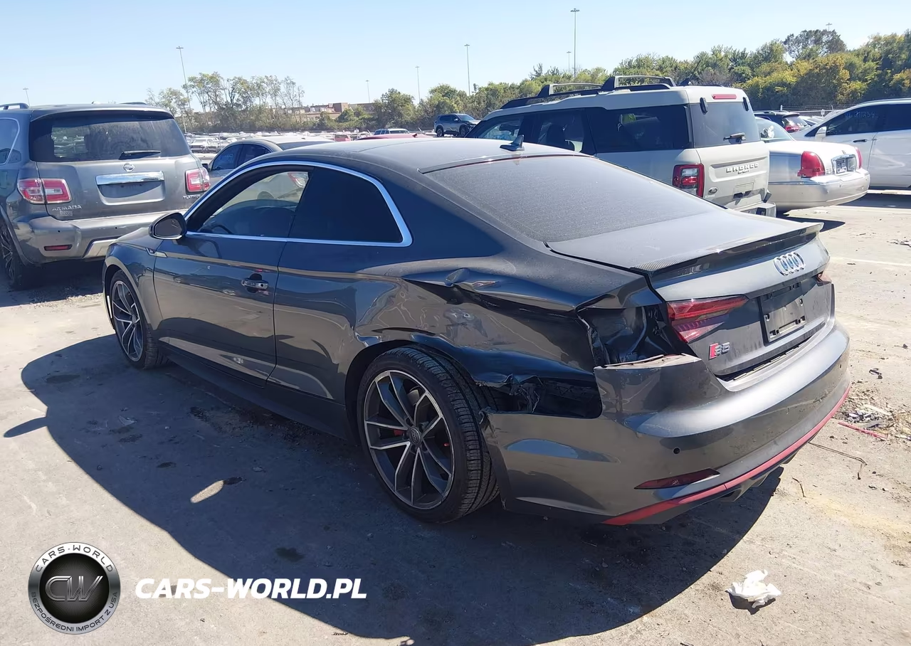 2018 Audi S5 3.0T Premium Plus VIN:WAUP4AF58JA018217 - 3