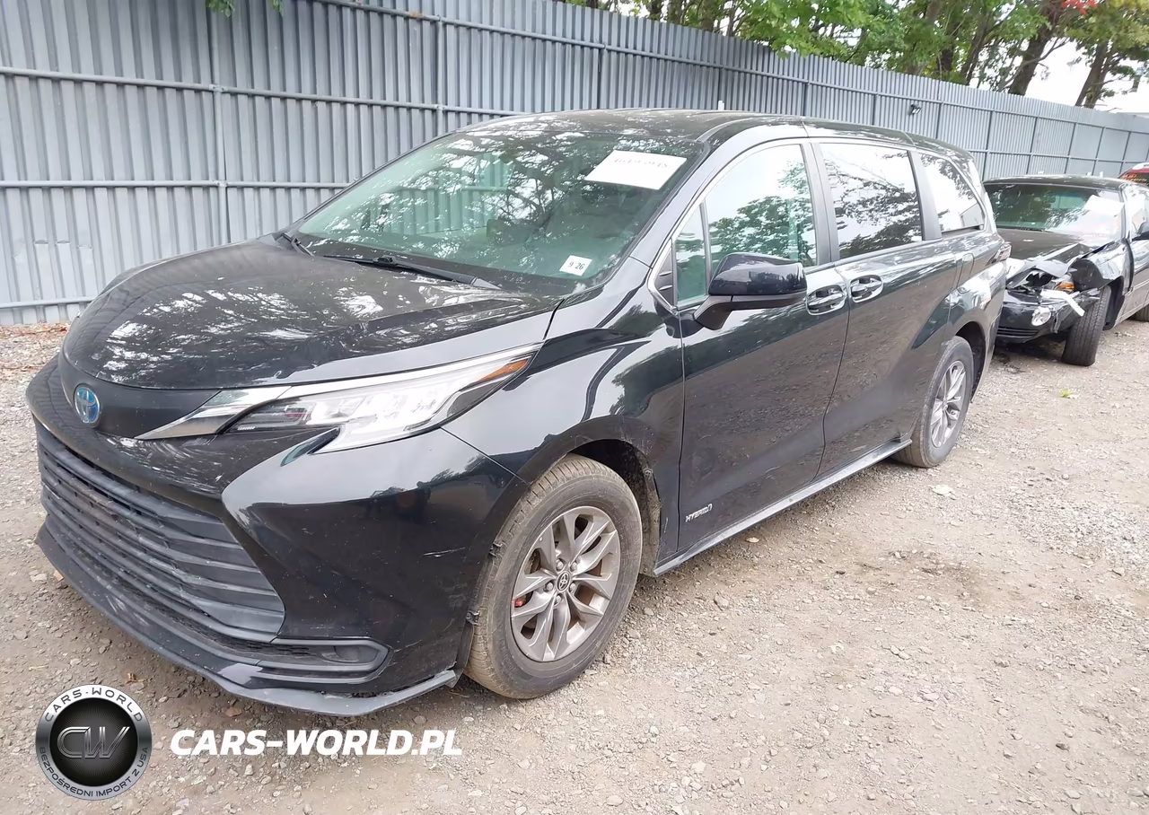 2021 Toyota Sienna Le VIN:5TDKRKEC0MS049280 - 2
