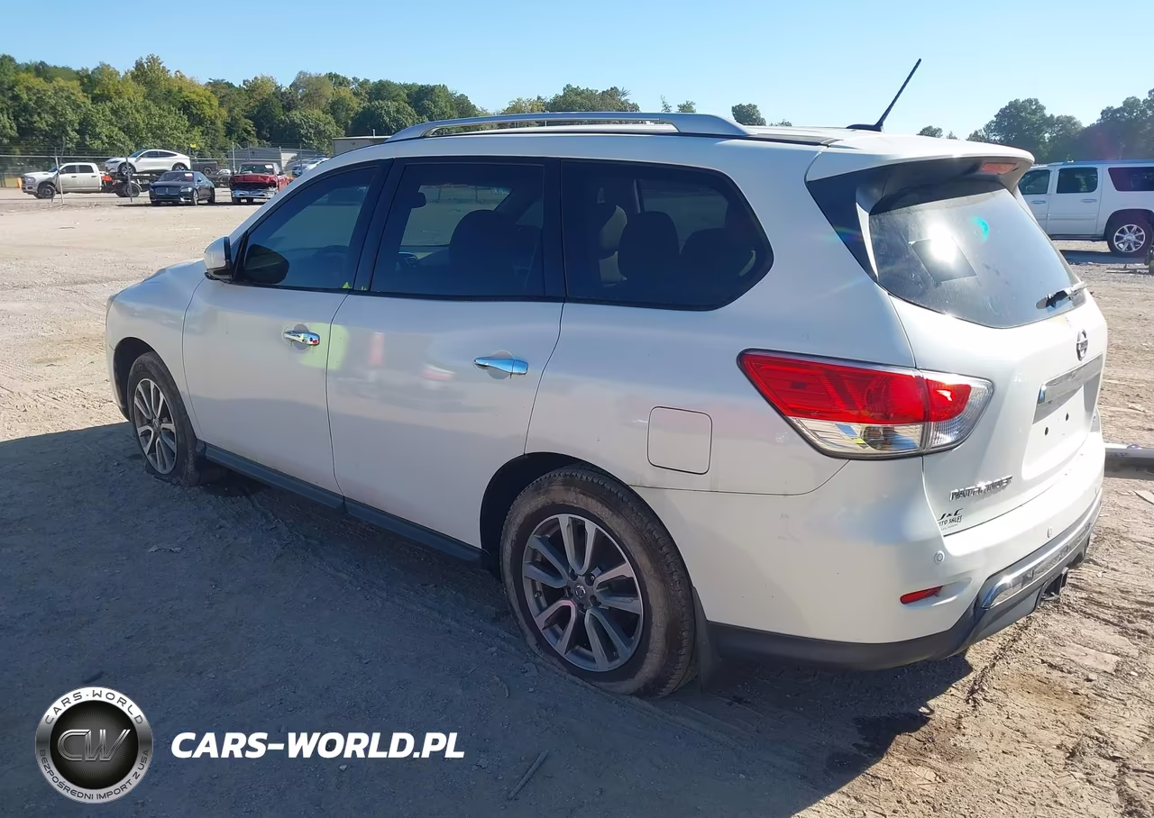 2015 Nissan Pathfinder Sv VIN:5N1AR2MN6FC671428 - 3