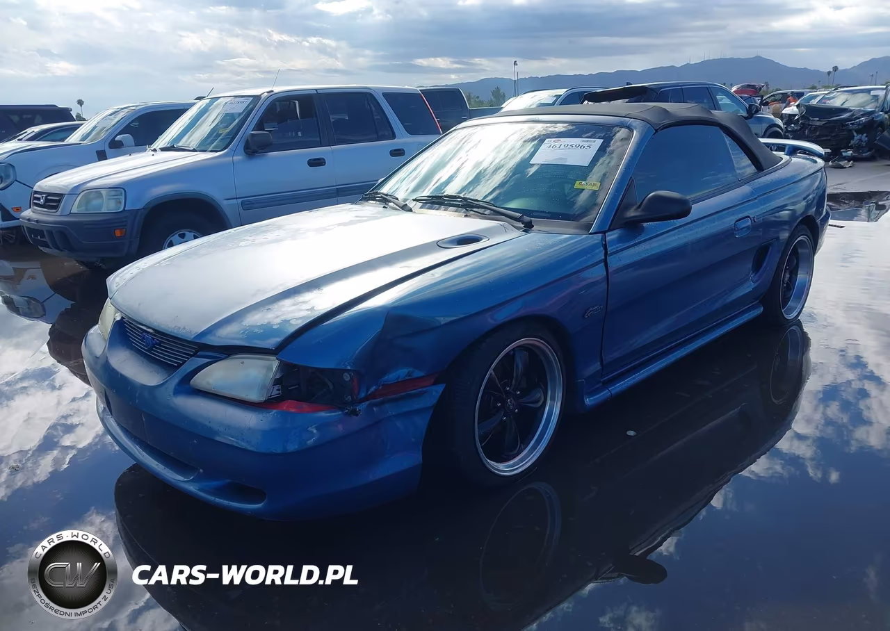 1996 Ford Mustang Gt VIN:1FALP45X4TF133647 - 2