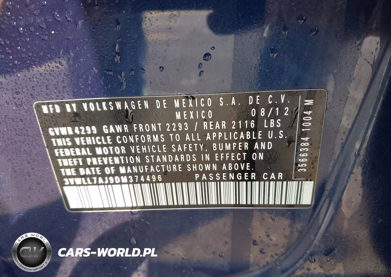 2013 Volkswagen Jetta Tdi W-Premium-Nav VIN:3VWLL7AJ9DM374496 - 9