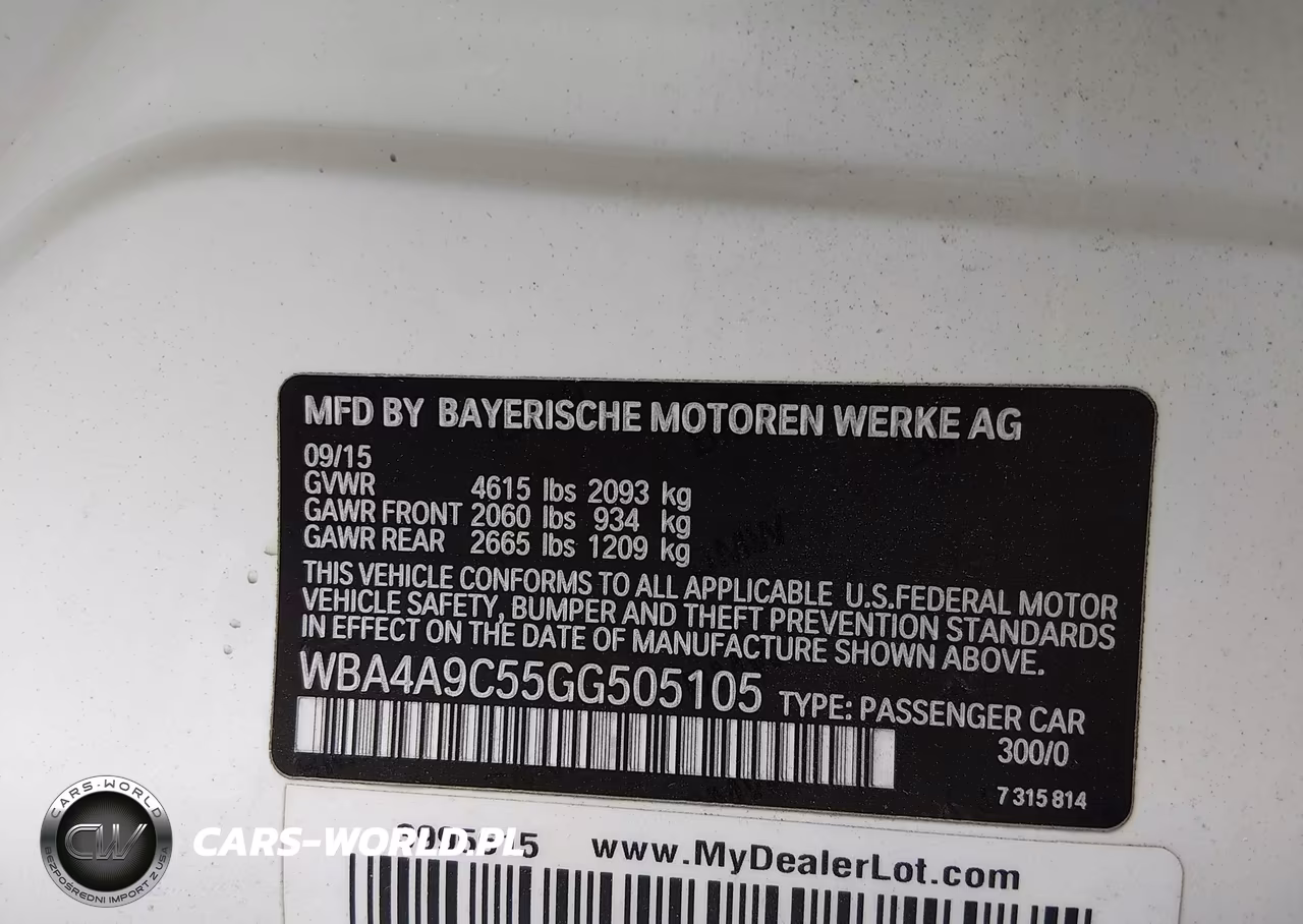 2016 BMW 4 Series 428I VIN:WBA4A9C55GG505105 - 9