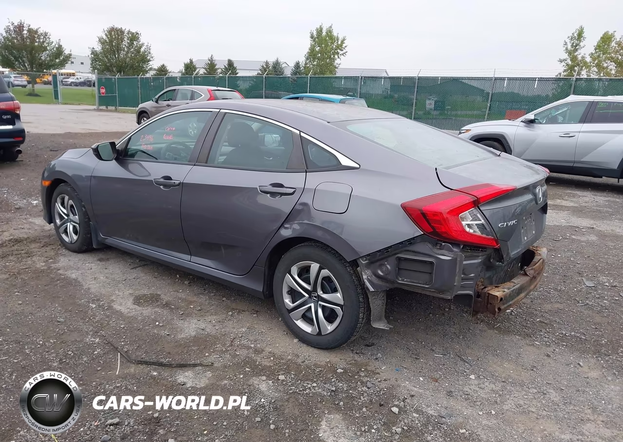 2017 Honda Civic Lx VIN:19XFC2E56HE068047 - 3
