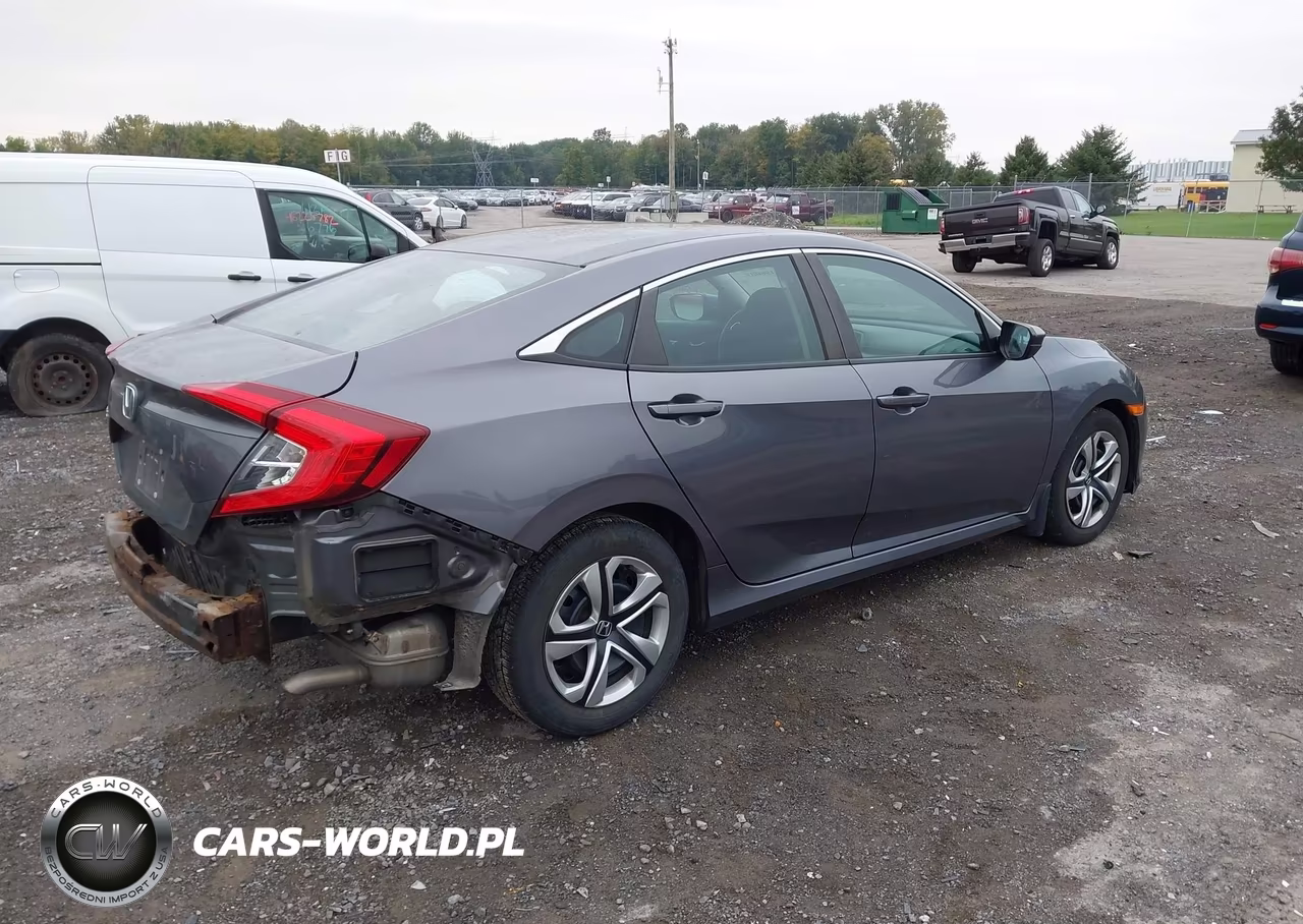 2017 Honda Civic Lx VIN:19XFC2E56HE068047 - 4