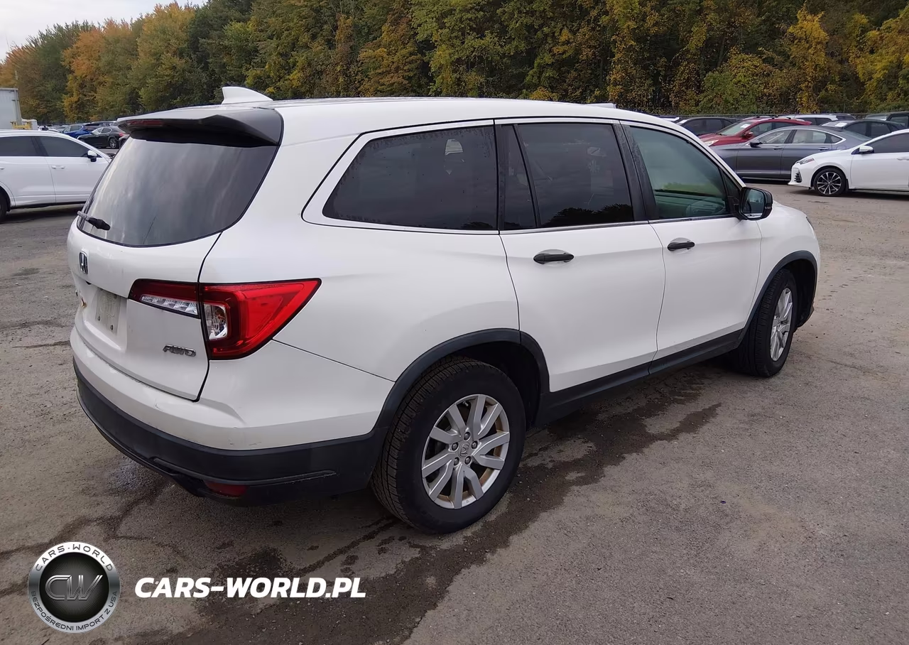 2019 Honda Pilot Lx VIN:5FNYF6H14KB085821 - 4