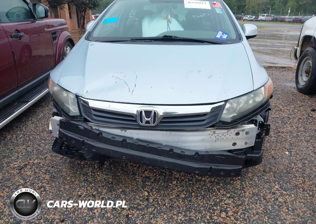 2012 Honda Civic Sdn Lx VIN:2HGFB2F50CH593184 - 6