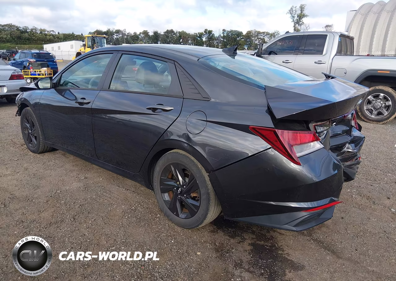 2021 Hyundai Elantra Sel VIN:5NPLS4AG2MH012654 - 3