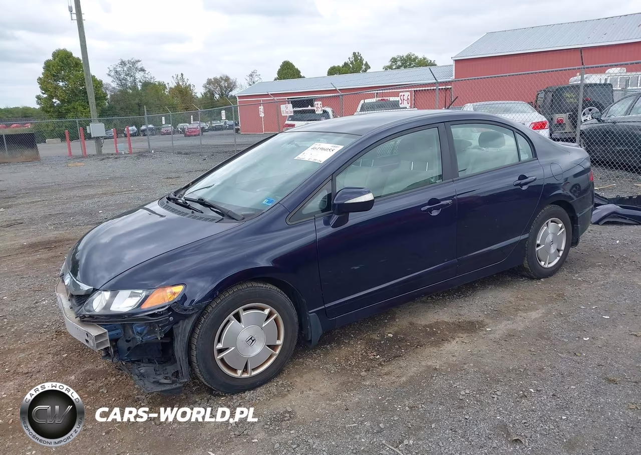 2009 Honda Civic Hybrid VIN:JHMFA362X9S001481 - 2