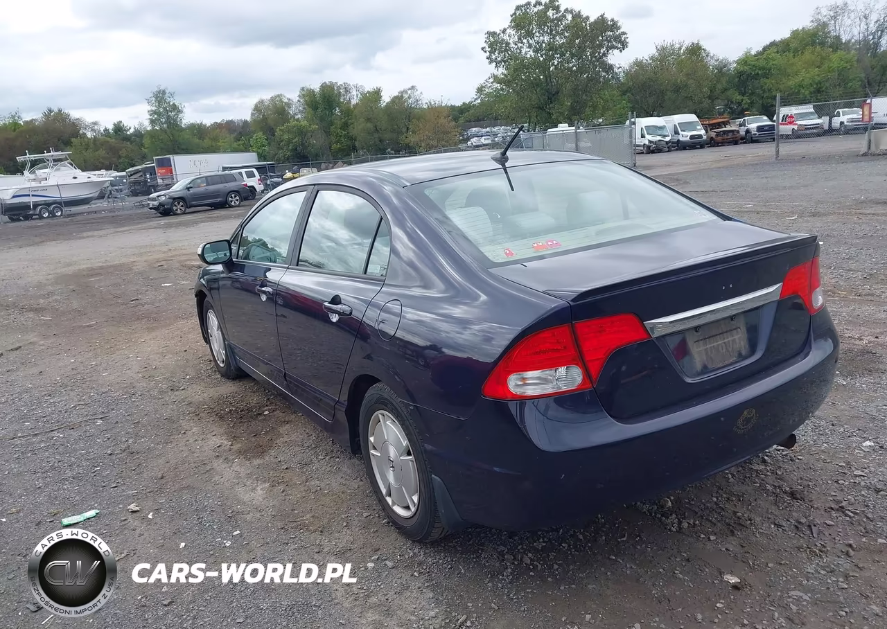 2009 Honda Civic Hybrid VIN:JHMFA362X9S001481 - 3