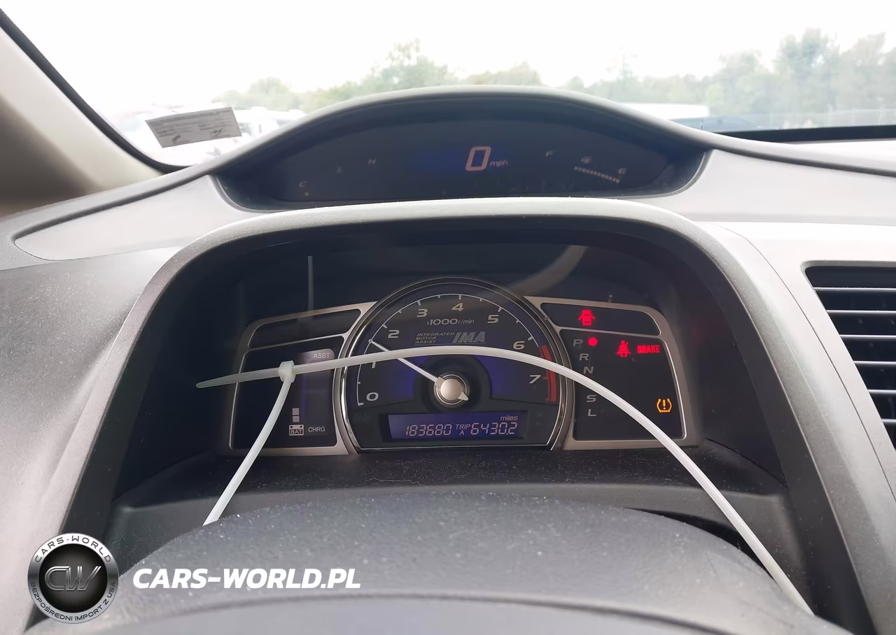 2009 Honda Civic Hybrid VIN:JHMFA362X9S001481 - 7