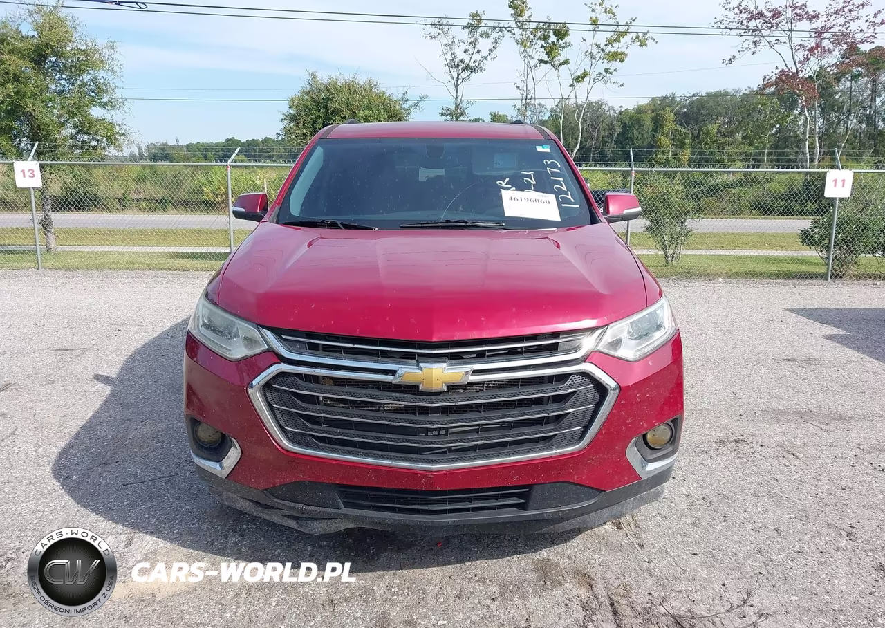 2021 Chevrolet Traverse Fwd Lt Cloth VIN:1GNERGKW7MJ122173 - 12