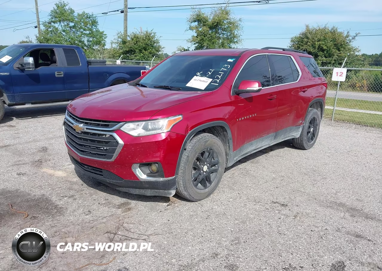 2021 Chevrolet Traverse Fwd Lt Cloth VIN:1GNERGKW7MJ122173 - 2