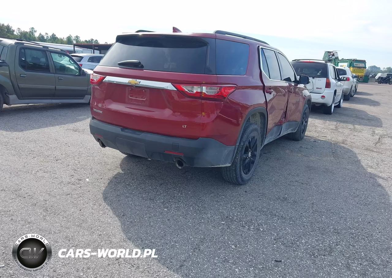 2021 Chevrolet Traverse Fwd Lt Cloth VIN:1GNERGKW7MJ122173 - 4