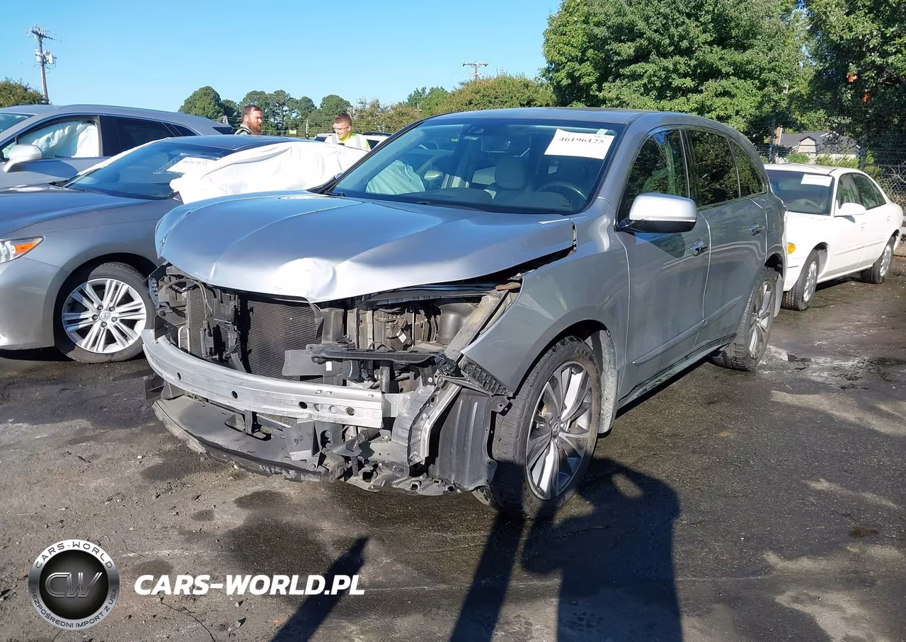 2019 Acura Mdx Tech Pkg VIN:5J8YD4H53KL017411 - 2