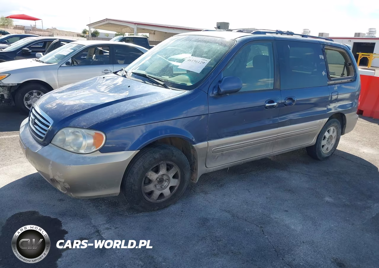 2003 Kia Sedona Ex-Lx VIN:KNDUP131636454374 - 2