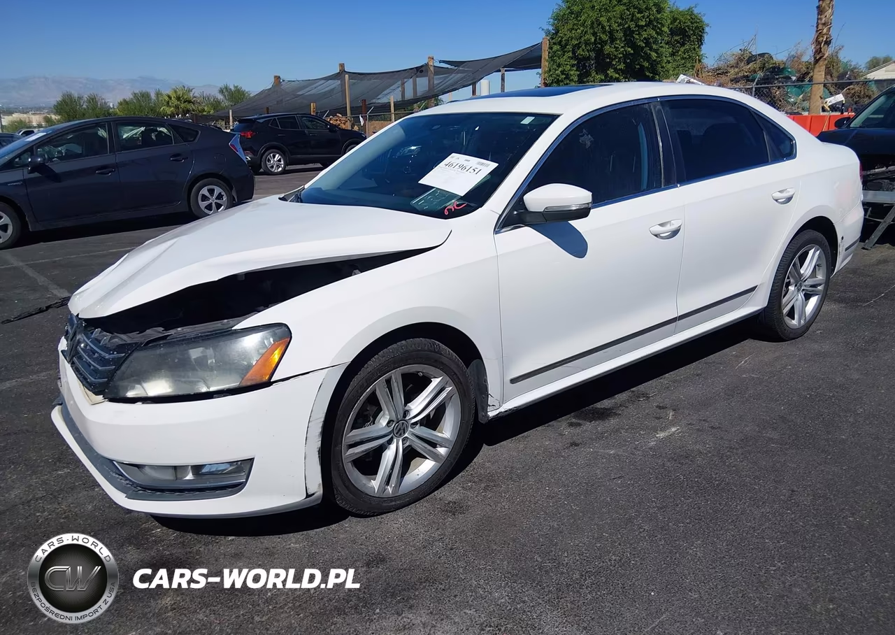 2013 Volkswagen Passat Tdi Sel Premium VIN:1VWCN7A30DC124125 - 2