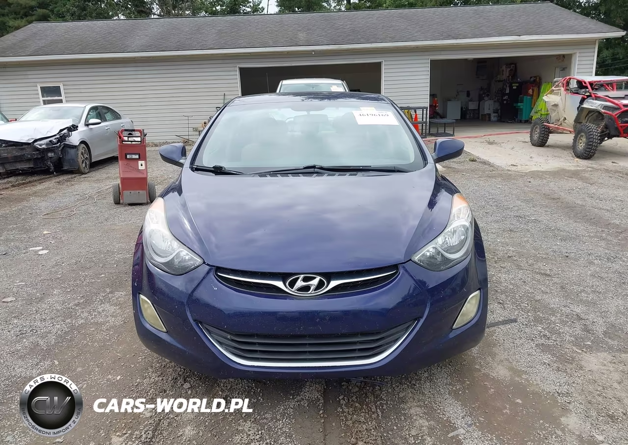 2013 Hyundai Elantra Gls Pzev VIN:5NPDH4AE0DH257924 - 13