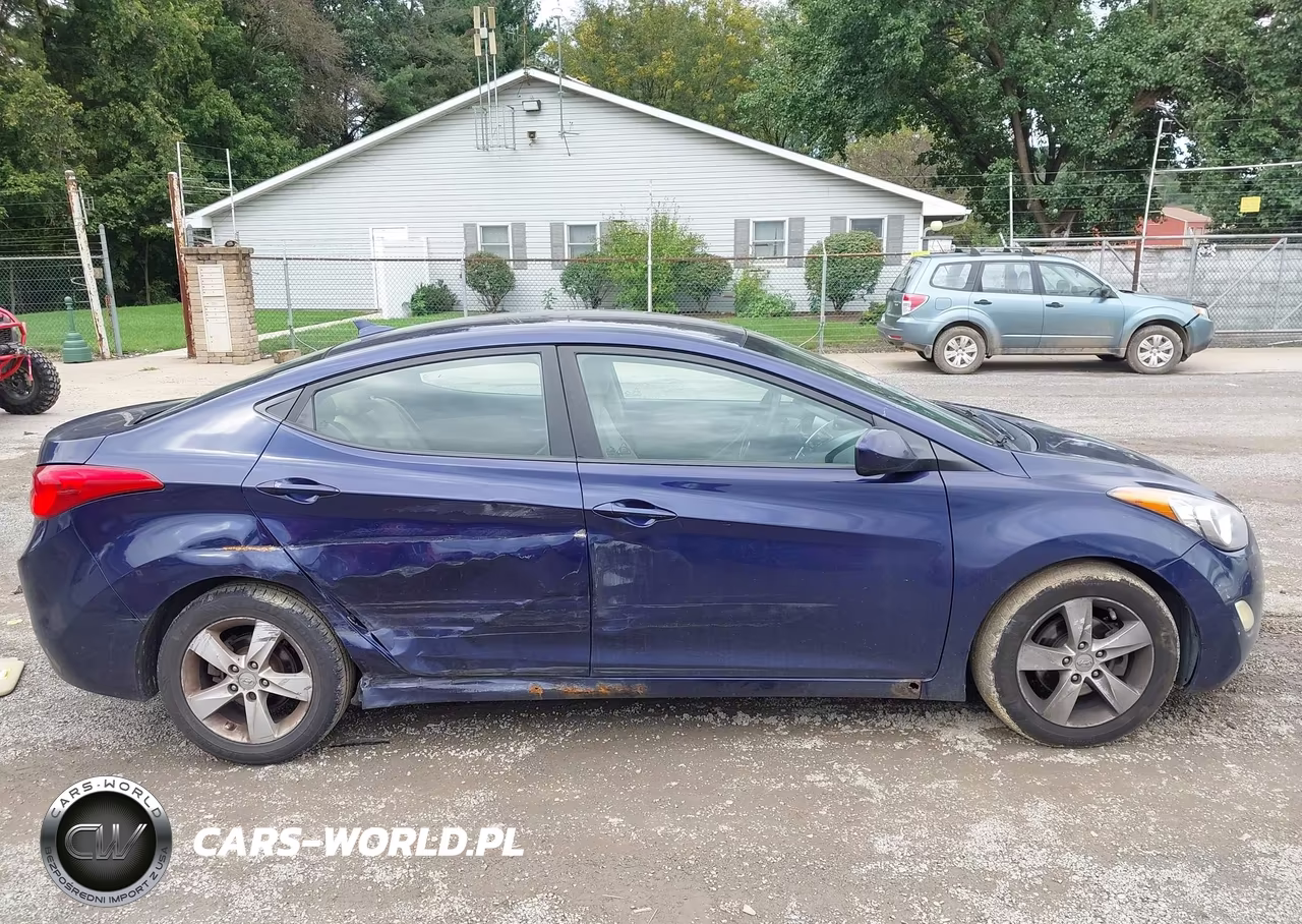 2013 Hyundai Elantra Gls Pzev VIN:5NPDH4AE0DH257924 - 14