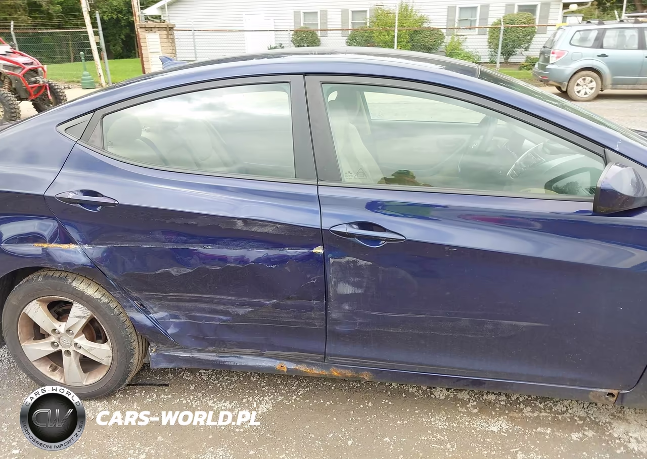 2013 Hyundai Elantra Gls Pzev VIN:5NPDH4AE0DH257924 - 6