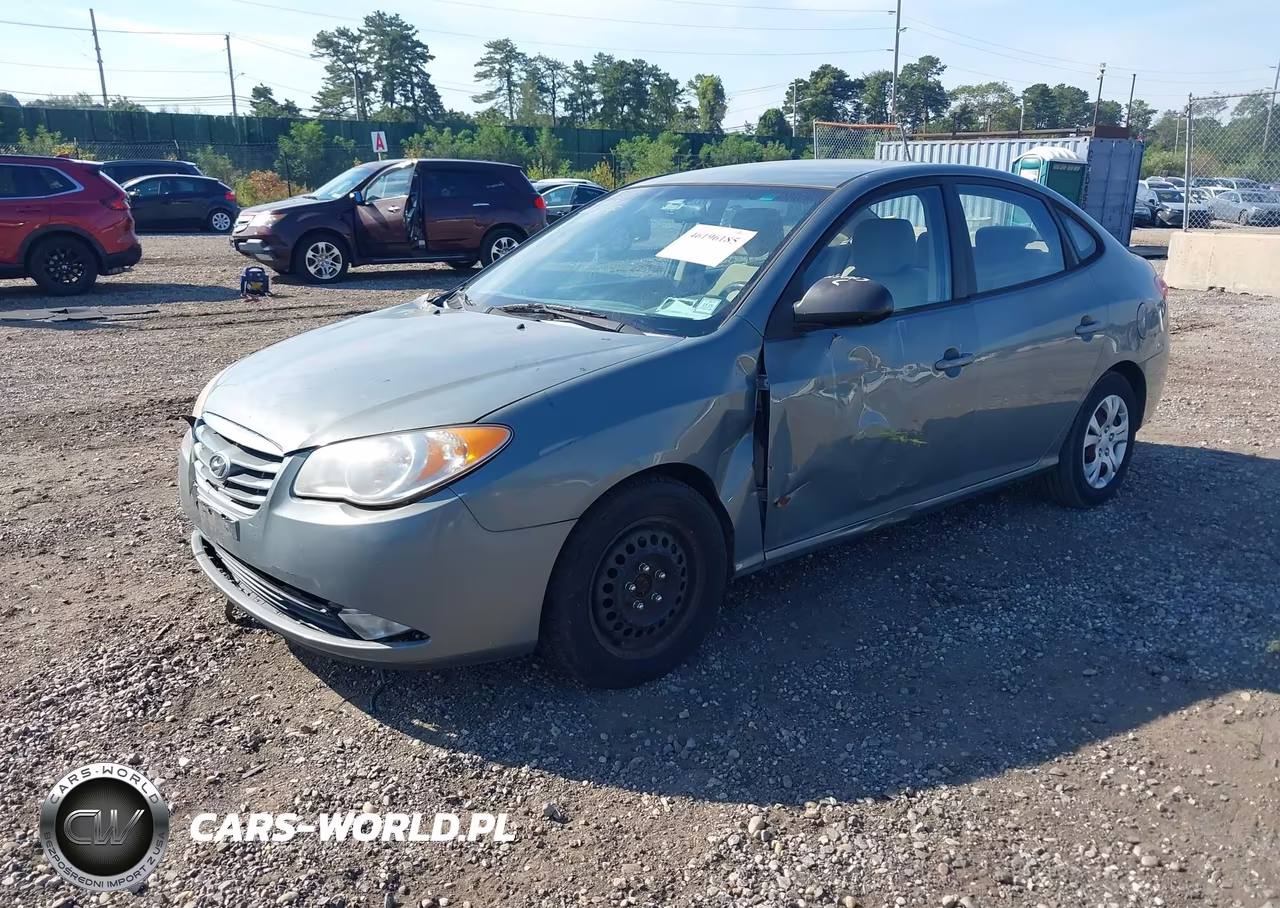 2010 Hyundai Elantra Gls VIN:KMHDU4AD9AU086347 - 2