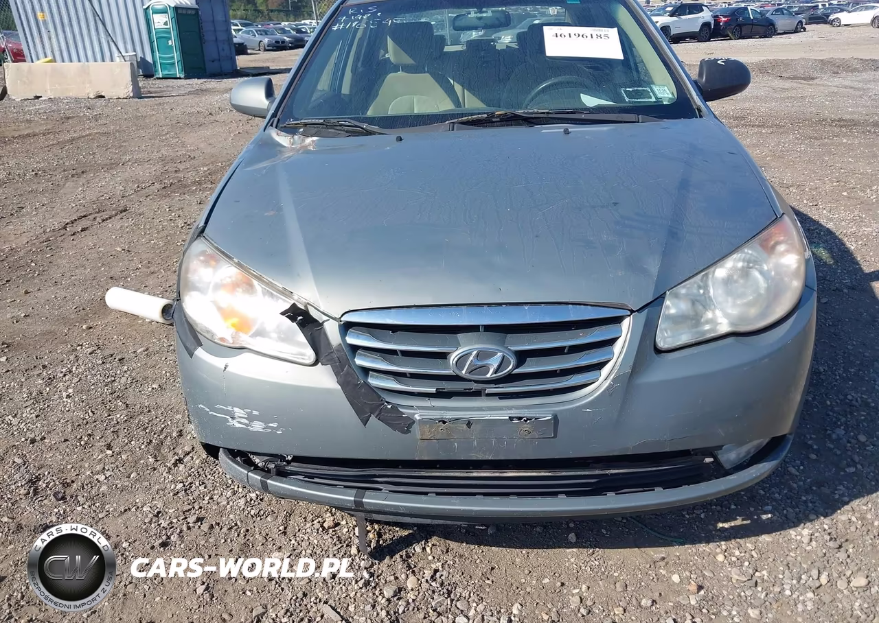 2010 Hyundai Elantra Gls VIN:KMHDU4AD9AU086347 - 6
