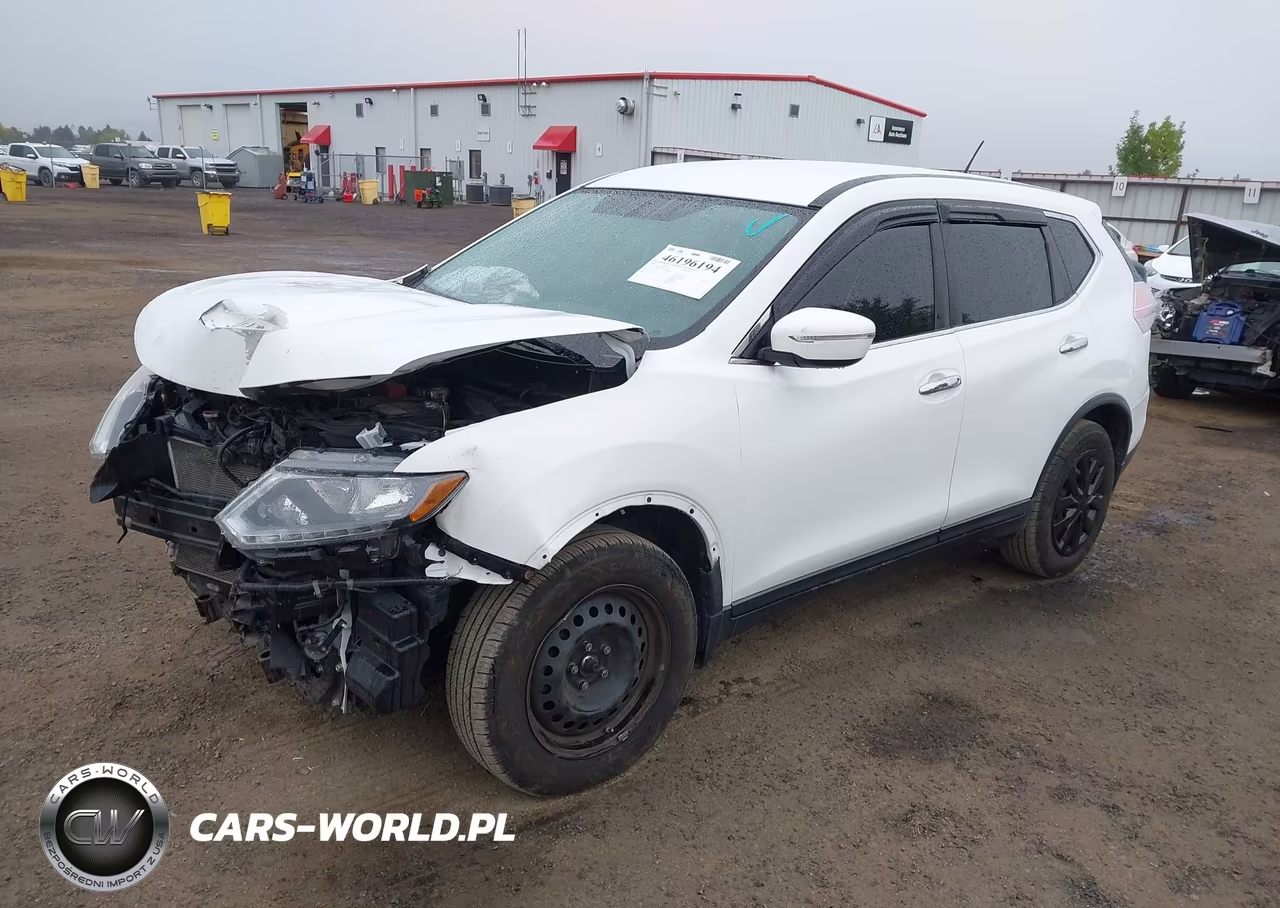 2015 Nissan Rogue S VIN:KNMAT2MVXFP570097 - 2