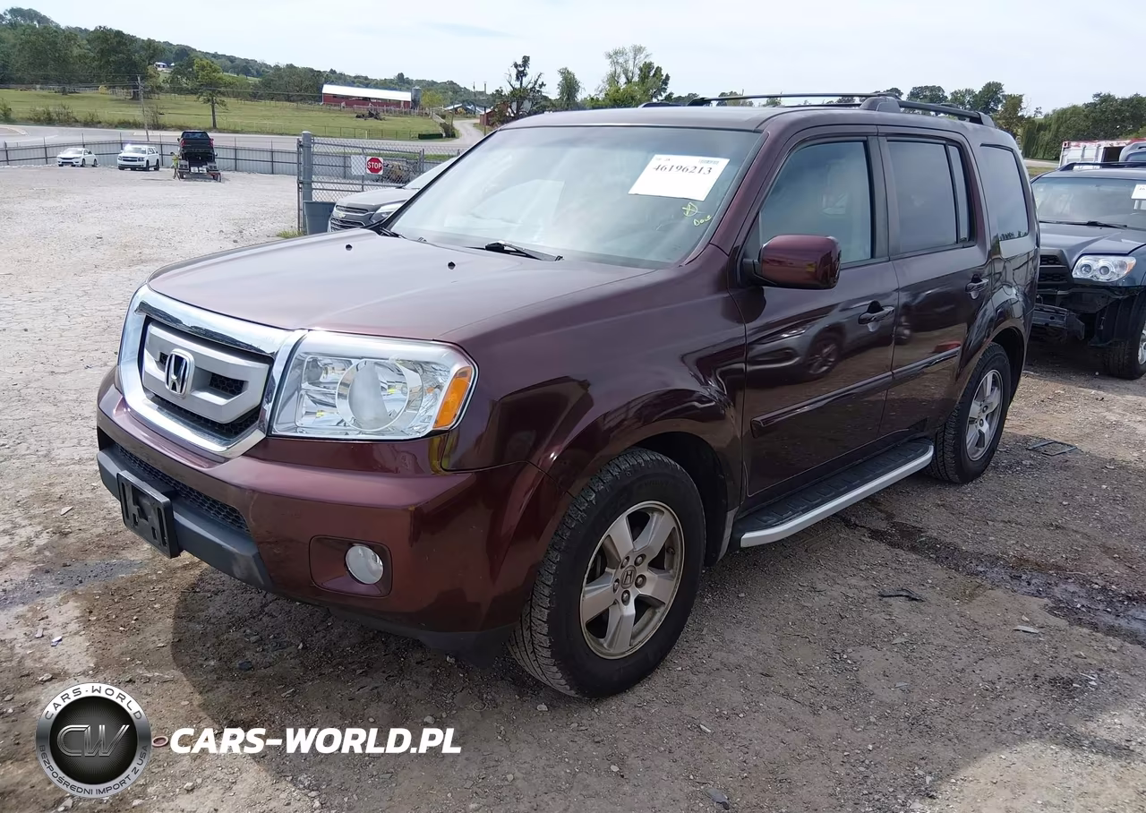 2009 Honda Pilot Ex-L VIN:5FNYF48629B039172 - 2