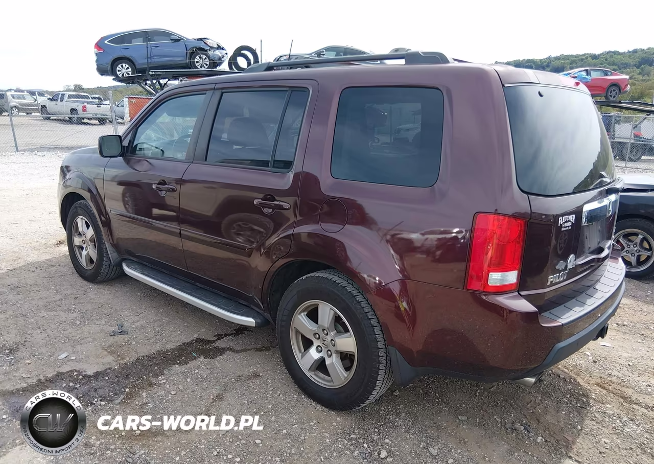 2009 Honda Pilot Ex-L VIN:5FNYF48629B039172 - 3