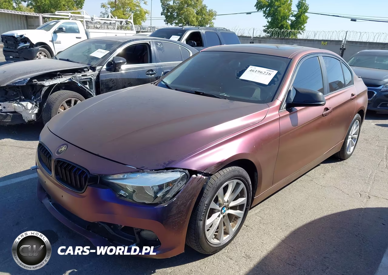 2017 BMW 320I VIN:WBA8E1G53HNU14199 - 2