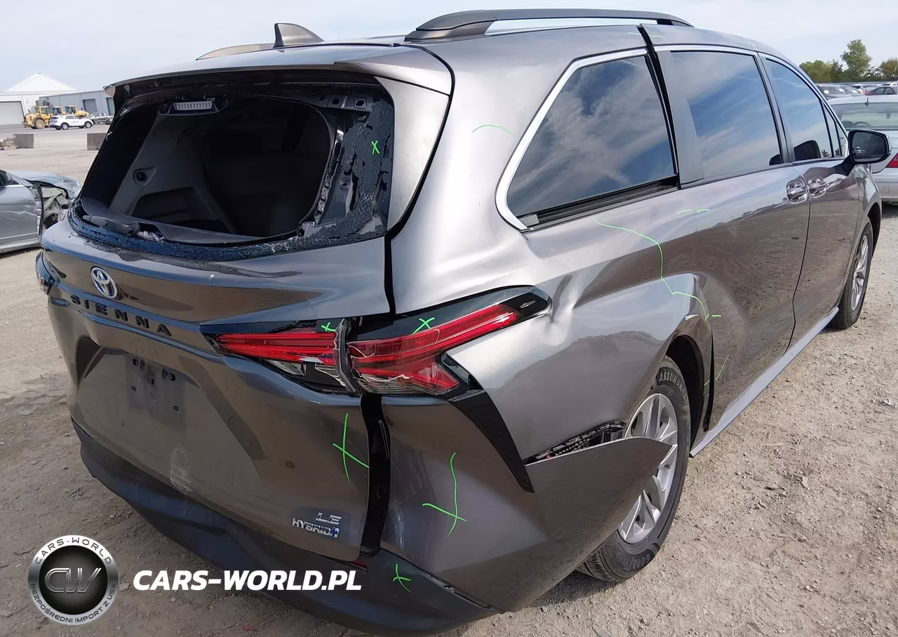 2022 Toyota Sienna Le VIN:5TDKRKEC4NS085068 - 17