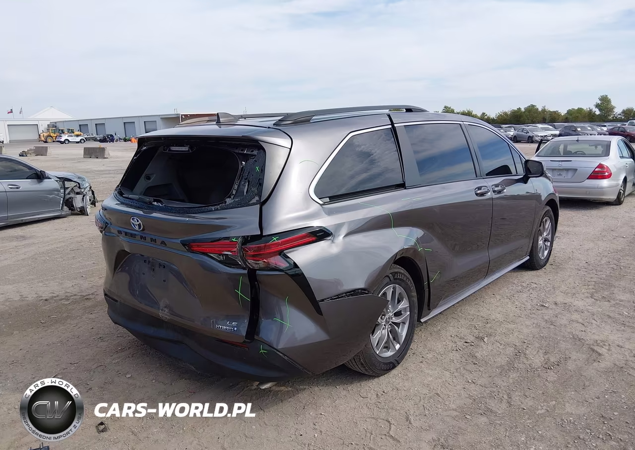 2022 Toyota Sienna Le VIN:5TDKRKEC4NS085068 - 4
