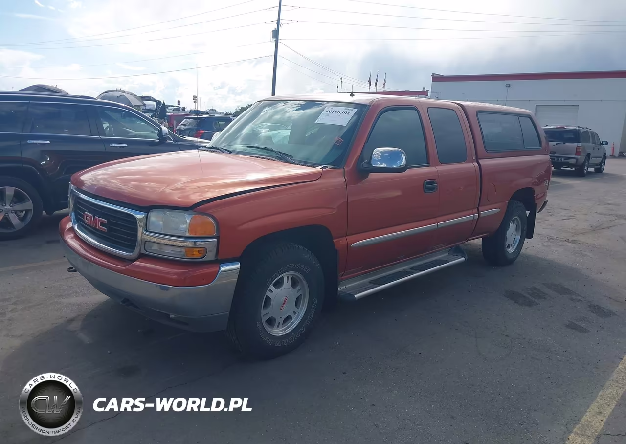 2001 GMC Sierra 1500 Sle VIN:1GTEK19T61E168460 - 2