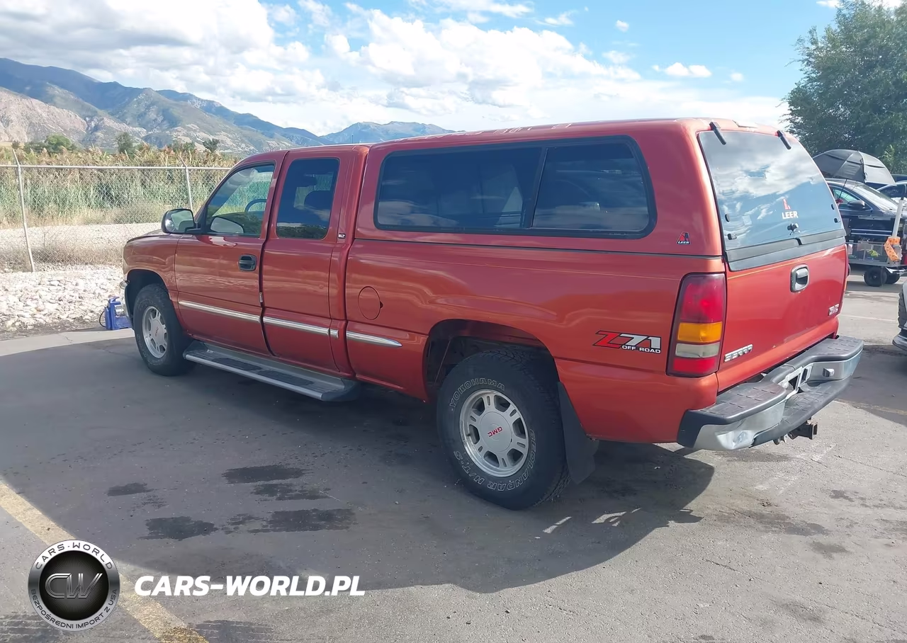 2001 GMC Sierra 1500 Sle VIN:1GTEK19T61E168460 - 3