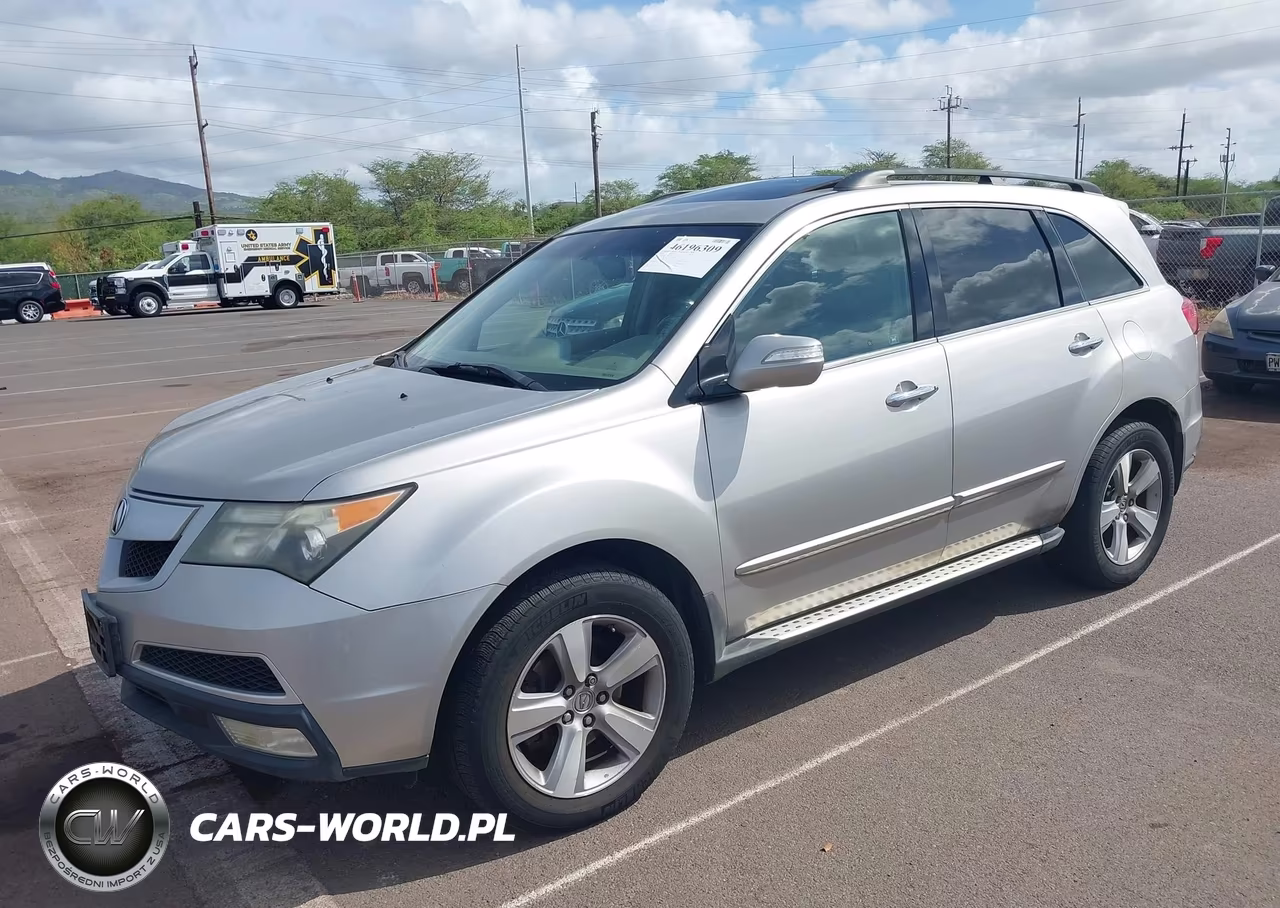 2012 Acura Mdx Technology Package VIN:2HNYD2H44CH506743 - 2