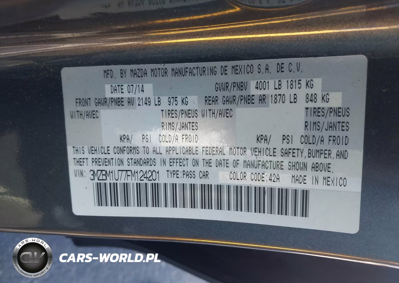 2015 Mazda Mazda3 I Sport VIN:3MZBM1U77FM124201 - 9