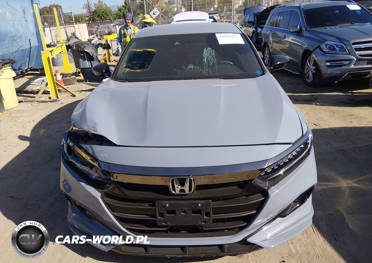 2022 Honda Accord Sport VIN:1HGCV1F34NA066818 - 12