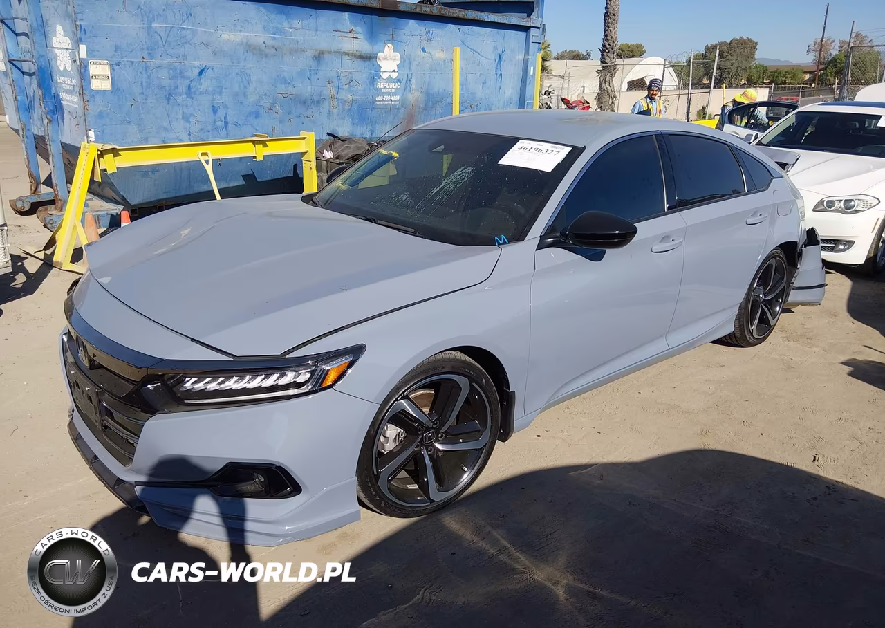 2022 Honda Accord Sport VIN:1HGCV1F34NA066818 - 2