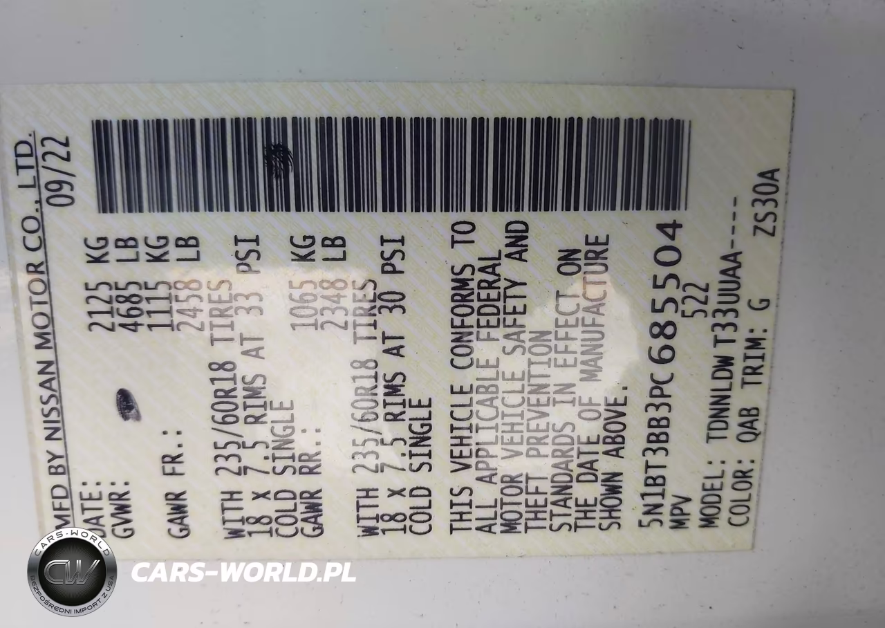 2023 Nissan Rogue Sv Intelligent Awd VIN:5N1BT3BB3PC685504 - 9