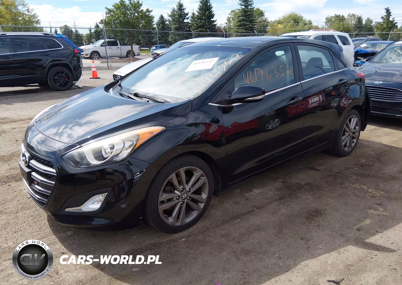 2016 Hyundai Elantra Gt VIN:KMHD35LH7GU310684 - 2