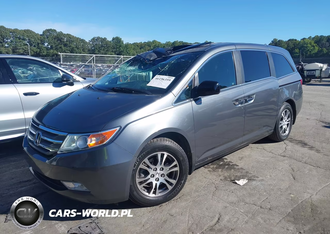2011 Honda Odyssey Ex-L VIN:5FNRL5H60BB029880 - 2