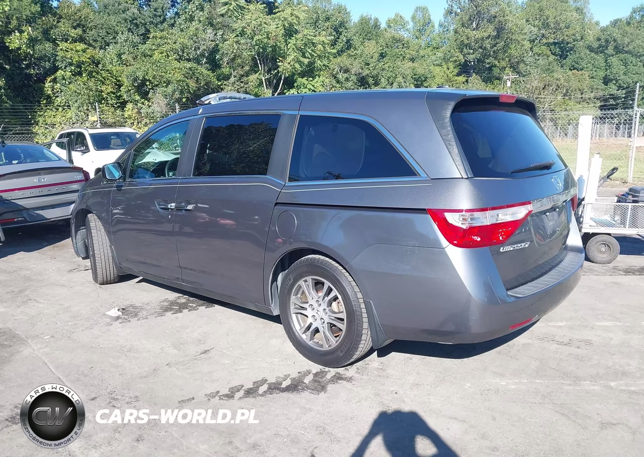 2011 Honda Odyssey Ex-L VIN:5FNRL5H60BB029880 - 3