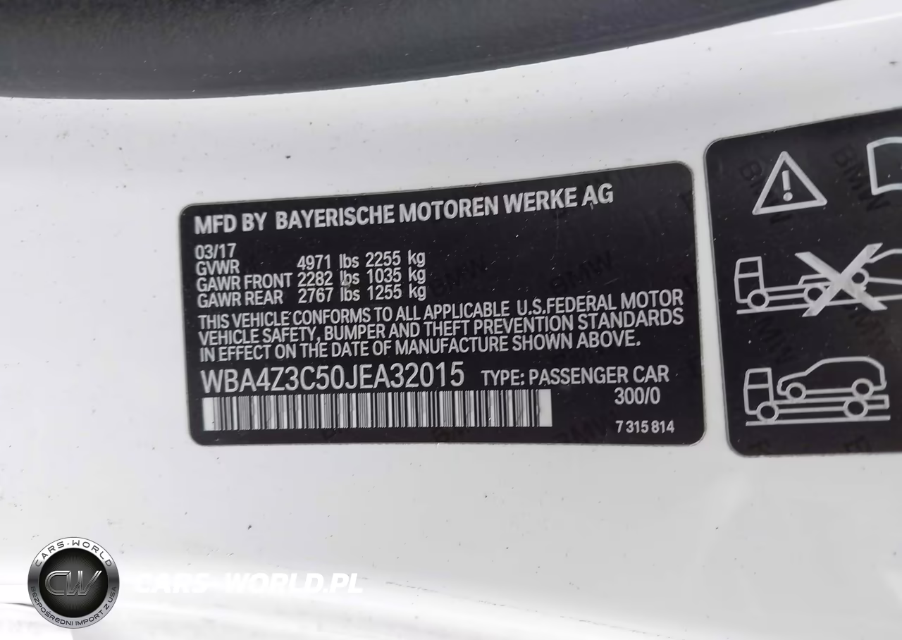 2018 BMW 430I xDrive VIN:WBA4Z3C50JEA32015 - 9