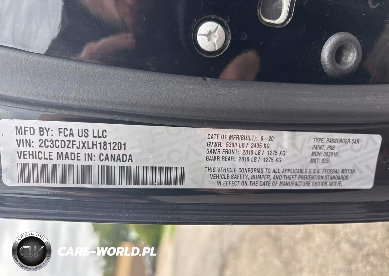 2020 Dodge Challenger R-T Scat Pack VIN:2C3CDZFJXLH181201 - 9