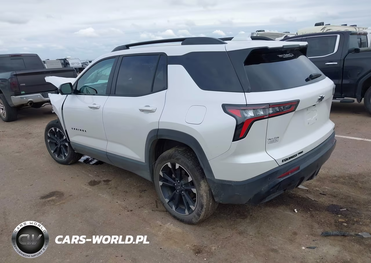 2025 Chevrolet Equinox Awd Rs VIN:3GNAXTEG1SL217349 - 3