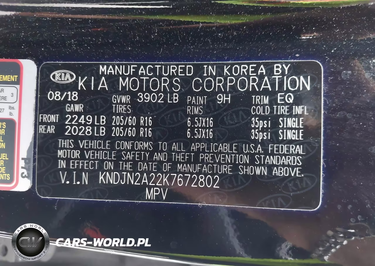 2019 Kia Alma VIN:KNDJN2A22K7672802 - 9