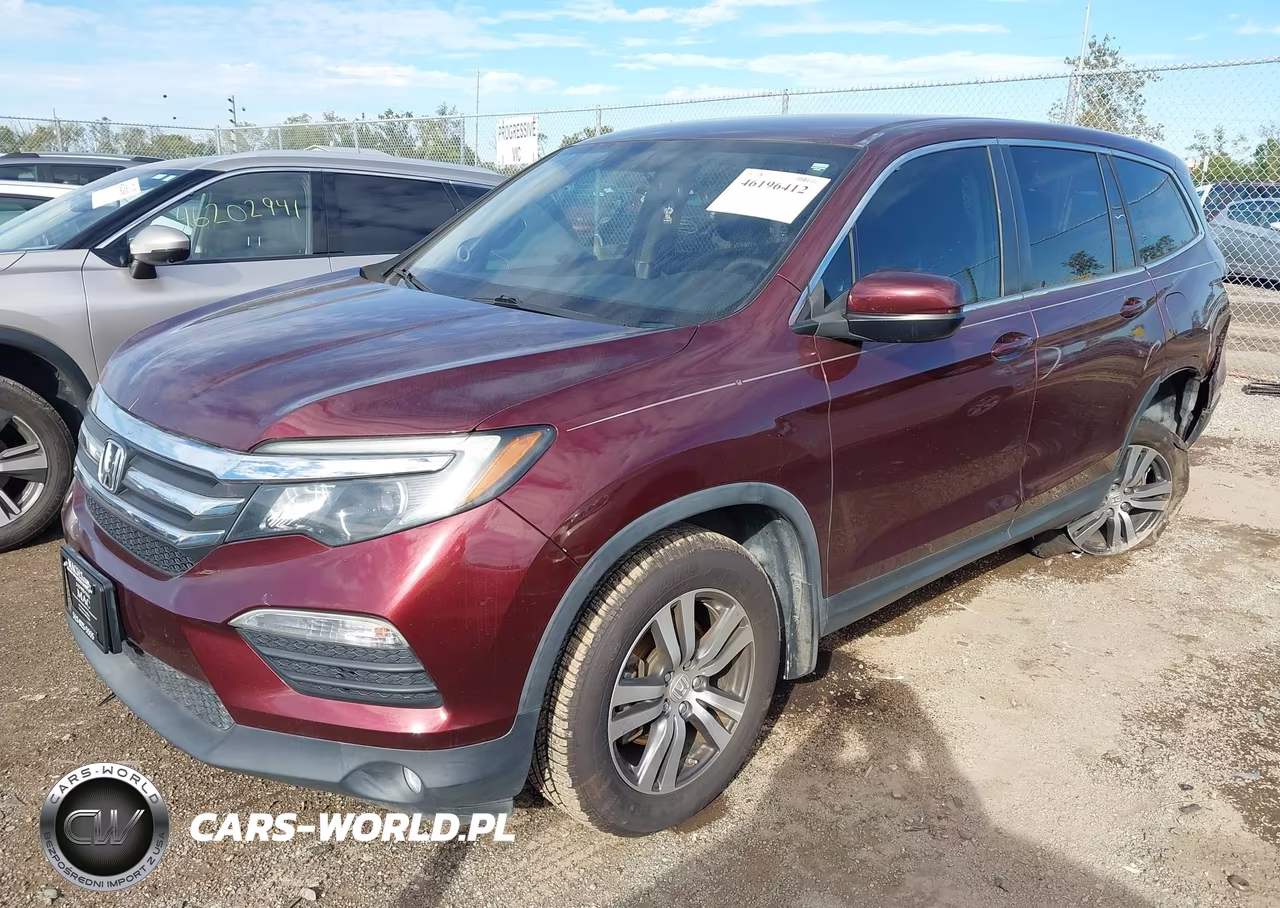 2018 Honda Pilot Ex VIN:5FNYF5H39JB032977 - 2