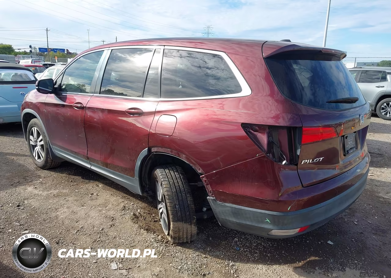 2018 Honda Pilot Ex VIN:5FNYF5H39JB032977 - 3