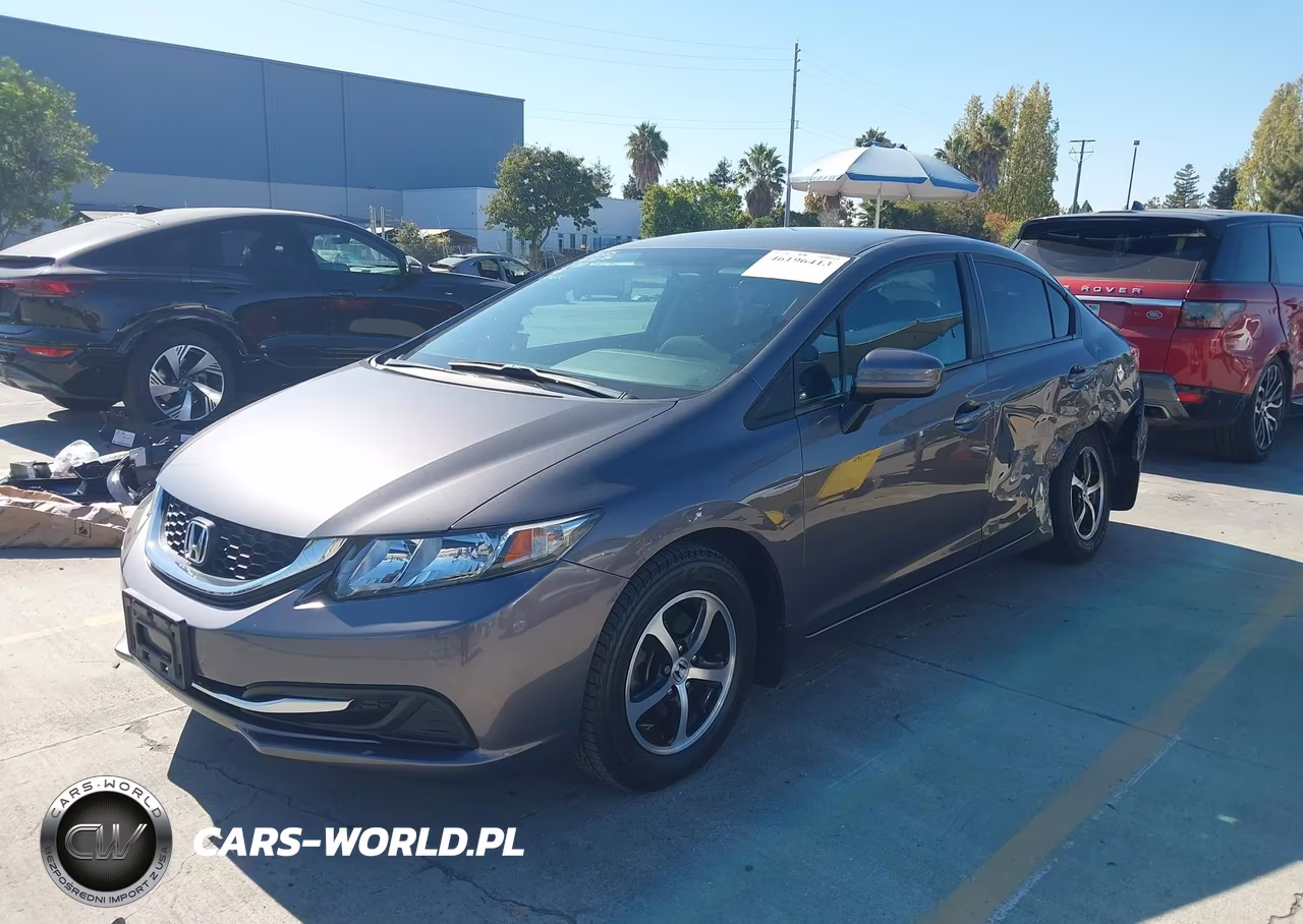 2015 Honda Civic Se VIN:19XFB2F74FE278484 - 2