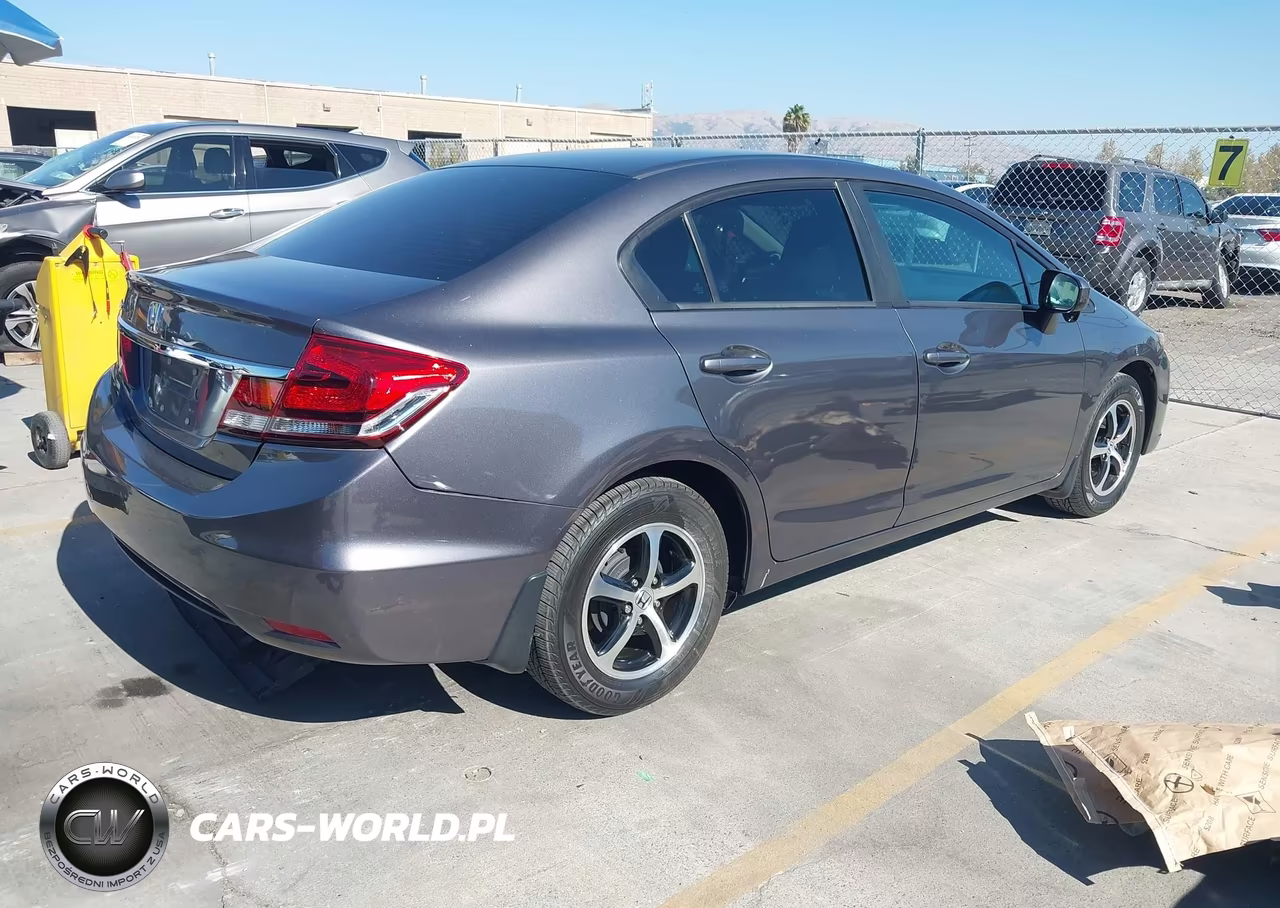 2015 Honda Civic Se VIN:19XFB2F74FE278484 - 4