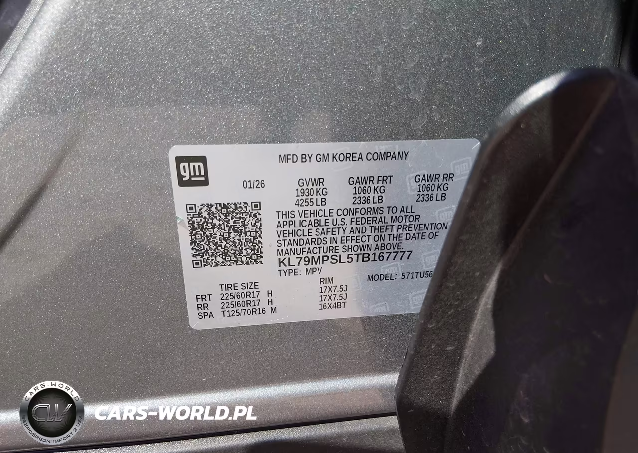 2026 Chevrolet Trailblazer Fwd Lt VIN:KL79MPSL5TB167777 - 9